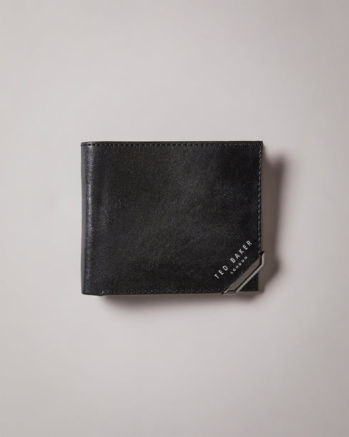 KORNING-Wallets-Metal Corner Bifold Coin Wallet- Ted Baker Romania
